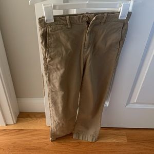 Size 8 Crewcuts boys Slim Sun Faded khaki pants